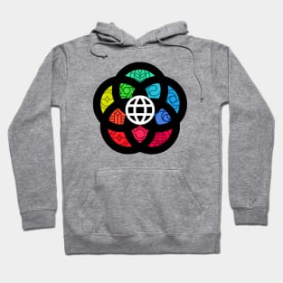 EPCOT Pavilion Logos Hoodie